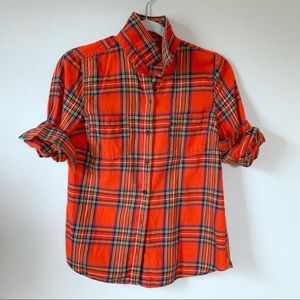 Old Navy Tartan Plaid Button Down